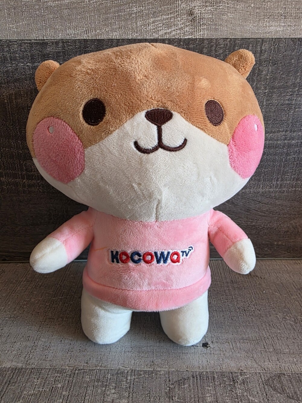 Kocowa TV & Chewyhams Hamster Anime Plush Stuffed Animal 10" Made in Korea g46